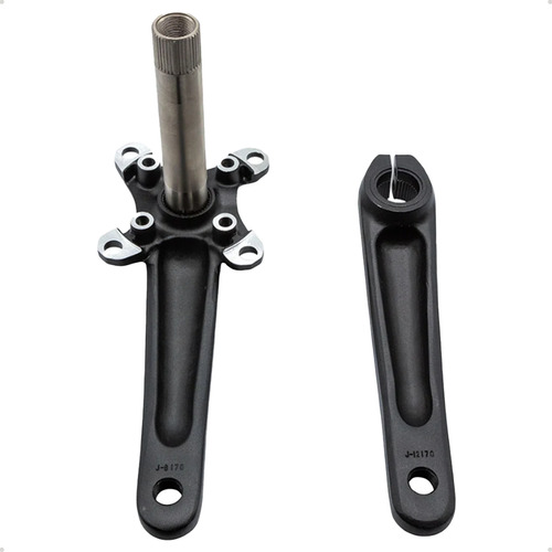 Pe De Vela Integrado Coroa Unica 34dentes 175mm C/ Movimento