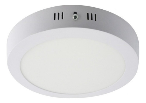 Pack 6 Focos Luz Led 24w Blanco Frío Redondo Sobrepuesto