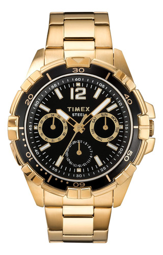 Reloj Timex Para Hombre, Analógico, De 45 Mm, Multifunción, 