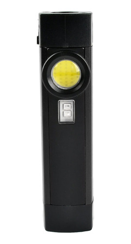 Imagen 3 de 7 de Linterna Recargable Usb Triple Función Farol Luz Uv Etheos