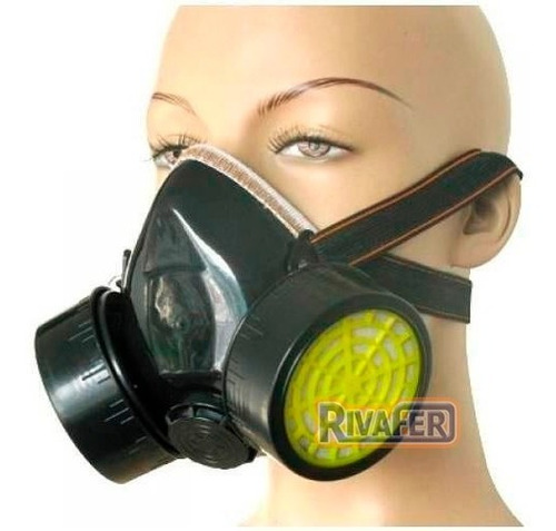 Imagen 6 de 10 de Mascara Alisados Proteccion Respiratoria Gases Polvo Humo