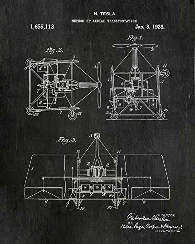 Juego De Seis Impresiones De Poster Nikola Tesla Inventos Juego De Seis Impresiones De Poster Nikola Tesla Inventos