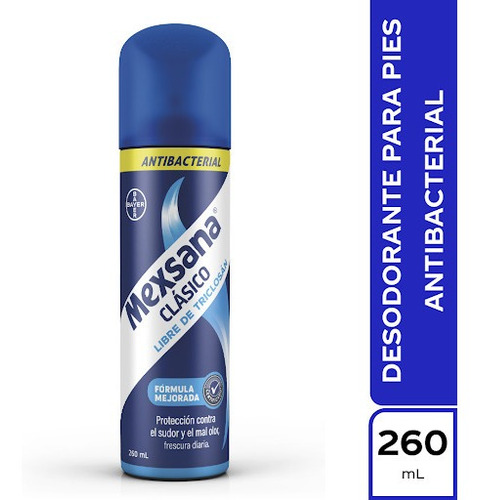 Desodorante Para Pies Mexsana Clásico Protección Y Frescura 