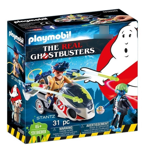 Playmobil The Real Ghostbusters Caça Fantasmas Stantz 9388