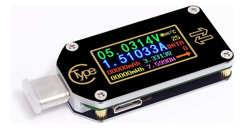 Tc66 30v 5a Typec Voltage Current Meter, Pd Trigger, Ch...