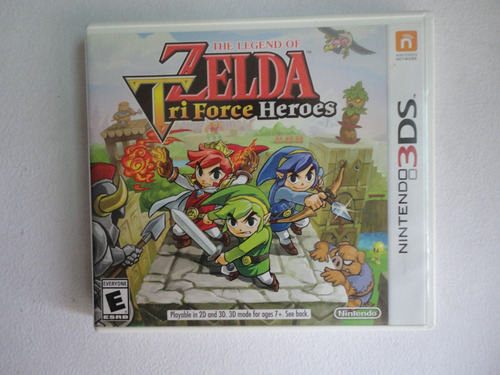 The Legend Of Zelda Tri Force Heroes Nintendo 3ds Físico (Usado)