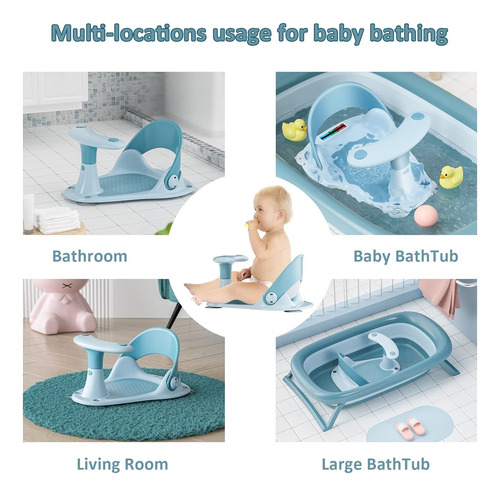 Asiento De Baño Para Bebé Original, Asiento De Baño Para Beb