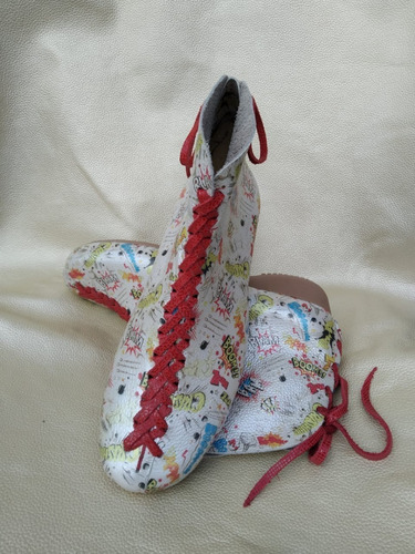 Zapatos/botines Artesanales Comisc Dama