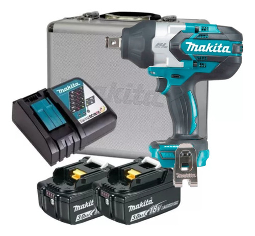 Chave Impacto Bateria 18v 3/4 1050nm Dtw1001 Bat Com Maleta