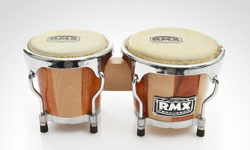 Bongos 4+5 Bi-color Incluye Llave Afinadora Rmx Aed-4500