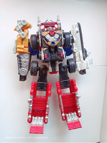  Overdrive Megazord 28 Cm Power Rangers Bandai 2006