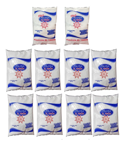 10 Pzas Polegia El Timón 400g C/u Aromatizada De Yucatán