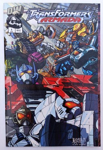 Transformers Armada 1 Dreamwave Comics 2002 Wraparound Cover