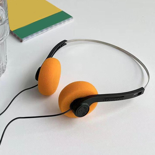 / Auriculares Con Cable De Acero, Diadema, Cómodos De