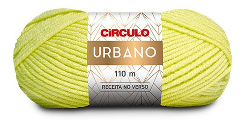 Lã Fio Urbano Círculo 100g 110m - Crochê / Tricô Cor 5372 - Vagalume