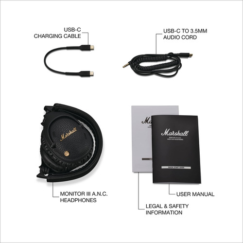 Auriculares Bluetooth Marshall Monitor Iii Active Noise Canc