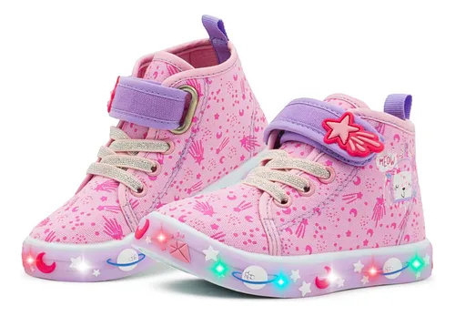 Tenis de luz para niña hotsell