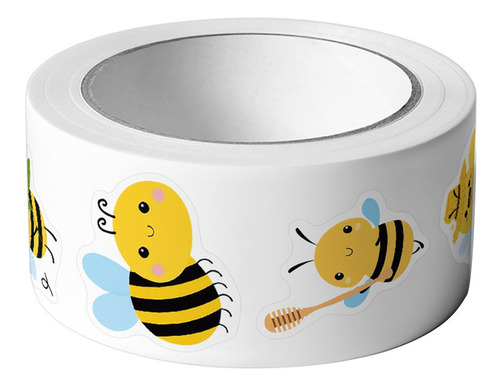 Rollo De Pegatinas De Abejas Pegatinas Y Calcomanías De Abej