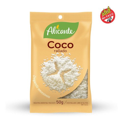 Alicante Coco Rallado X 50 Gr