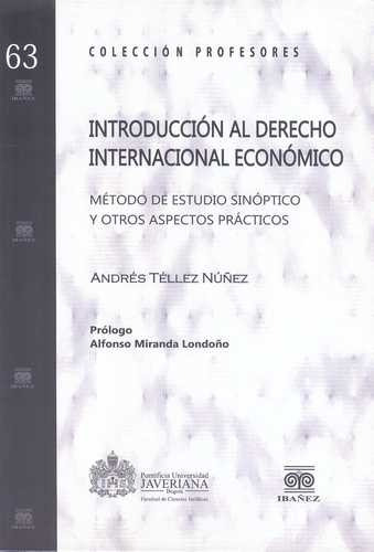 Libro Introducción Al Derecho Internacional Económico