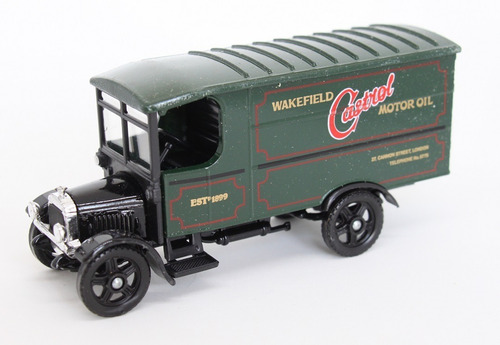 Imagem 4 de 4 de Calhambeque Furgão Entregas Castrol Oil Corgi Escala 1/43