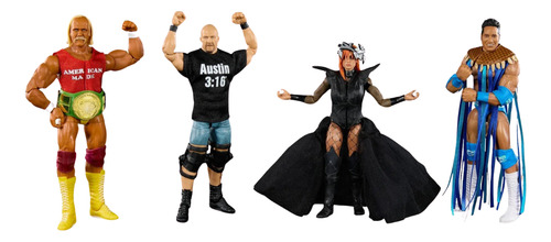 Bonecos Wwe Hulk Hogan The Rock Stone Cold Steve Austin