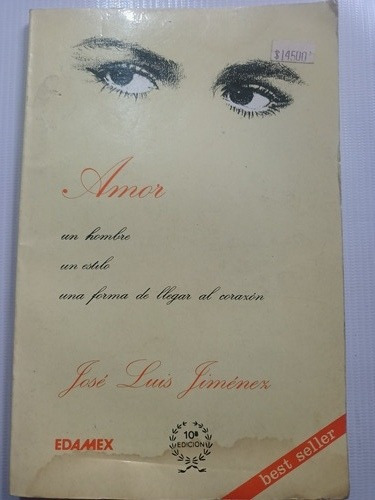 Libro Amor José Luis Jiménez 