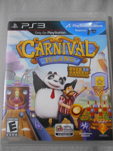 Carnival Island Ps3 Move Playstation Vendo Mandos Juegos