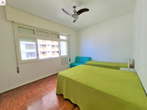 Imagem 6 de 18 de Apartamento De Frente Para O Mar À Venda - 3 Dormitórios - Sala Com Sacada E Vista Para O Mar - Lazer - Ap05568 - 68985653