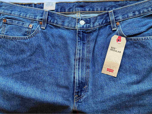 Jeans Levis 505 W44 L32 Xl Extra Grande
