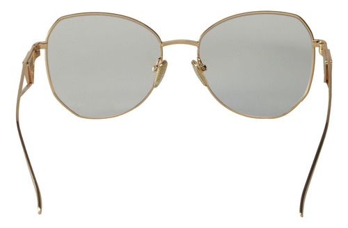 Prada Spr 57ys Zvn-08n Butterfly Shape White Gold