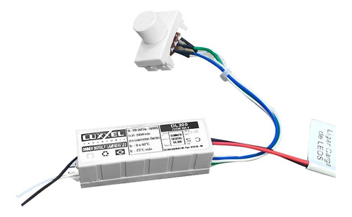 Imagem 1 de 6 de Dimer Para Lâmpadas De Led 200w Bivolt