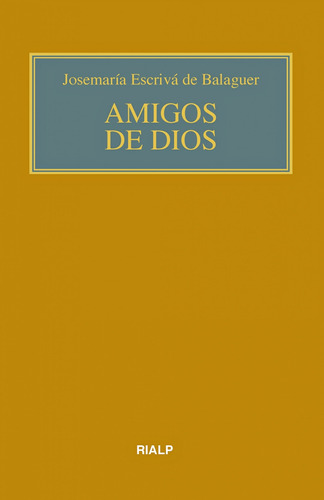 Libro Amigos De Dios (bolsillo, Rústica, Color)