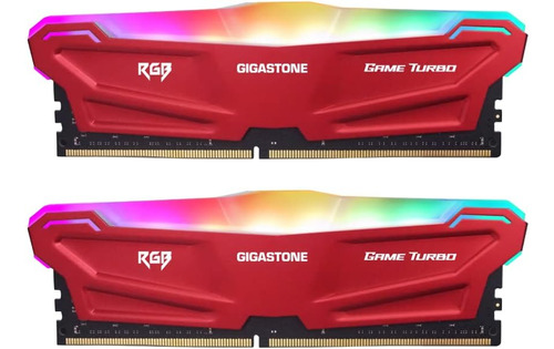 ?ddr4 Ram? Gigastone Red Rgb Game Turbo Desktop Ram 16gb 288