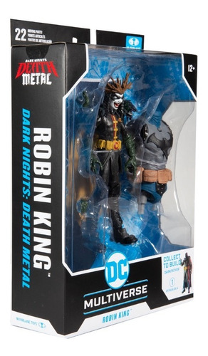 Imagen 9 de 9 de Robin King Figura Universo Extendido Dc Batman Death Metal