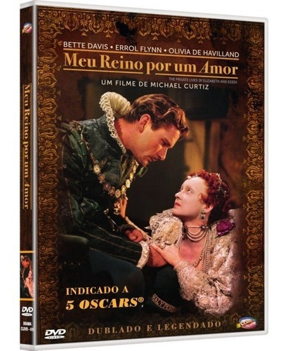 Dvd - Meu Reino Por Um Amor - Bette Davis, Errol Flynn