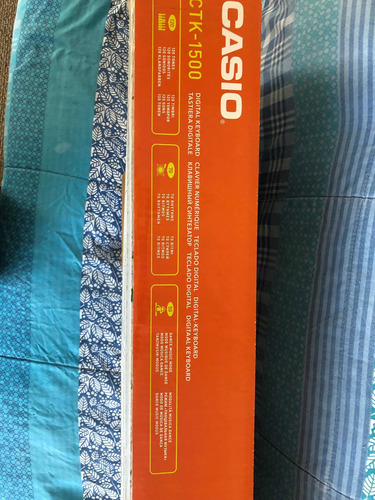 Imagen 2 de 3 de Teclado Casio Ctk 1500 Negro.