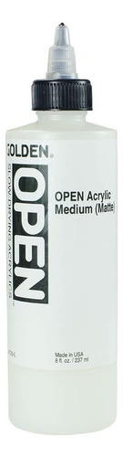 Golden Open - Botella De Acrilico Mate Tamaño Mediano 8