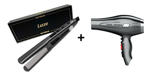 Lizze Pack Extreme Plancha Y Secadora De Cabello Profesional