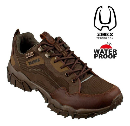 Zapatos Brahma Casual Ix3181 Impermeables Waterproof 