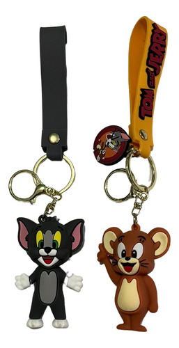 Llavero Importado Goma 3d Personajes Tom Y Jerry Jerry