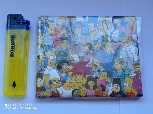 Billetera De Tyvek - Simpsons Mighty Wallet Dynomighty