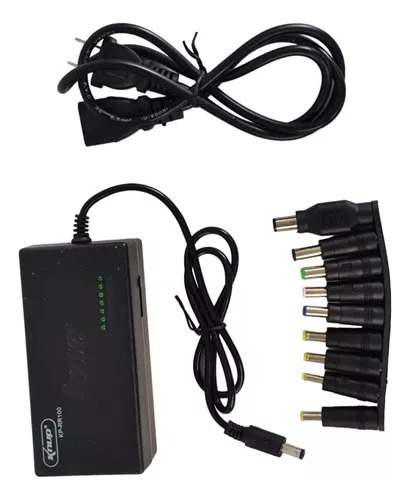 Cargador Adaptador Portátil Universal 9 Conectores Laptop