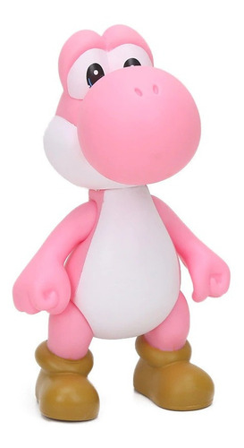 5 Figuras Yoshi Colores Super Mario Bros 13cm Envio Gratis