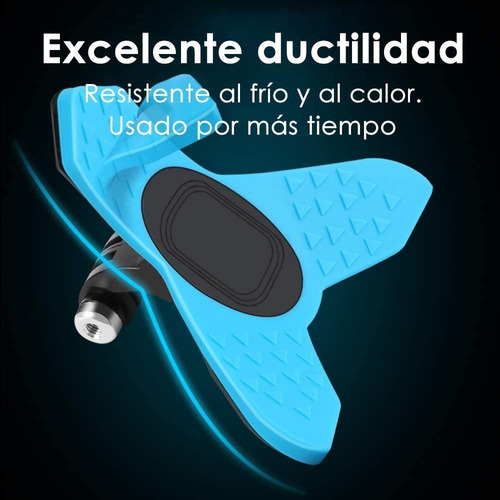 Imagen 5 de 8 de Soporte De Cámara, Soporte De Barbilla Para Casco+2 Tornillo