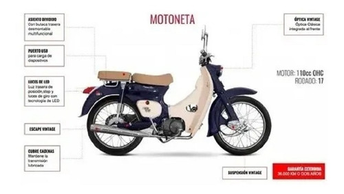 Zanella Motoneta 18ctas$8.345 Mroma (zb 110 Exclusive Mod).