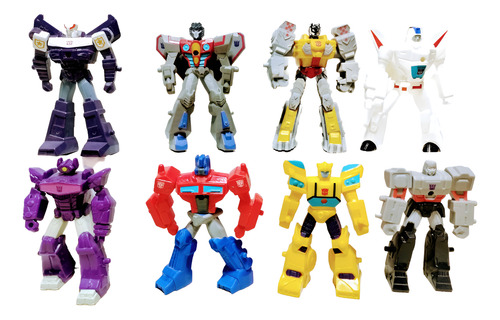 Transformers Ciberverse Colección Mc Donalds 2019 Completa (Usado)