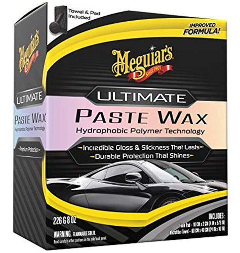 Meguiar's G210608 Ultimate Wax Cera En Pasta 8 Oz