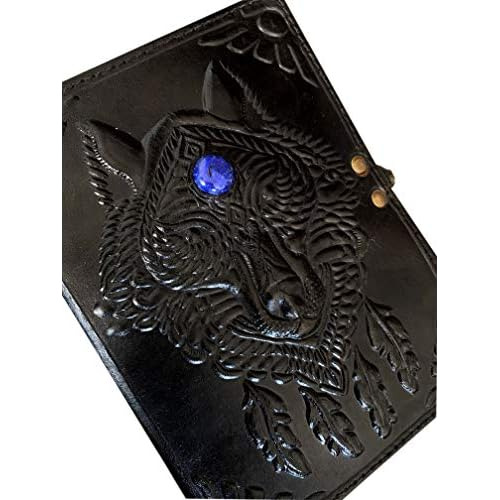 Cuaderno De De Lobo Cierre De Piedra Del Tercer Ojo, Li...