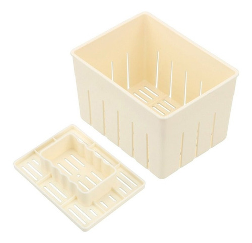 Set Molde Plástico Rectangular Para Tofu O Queso